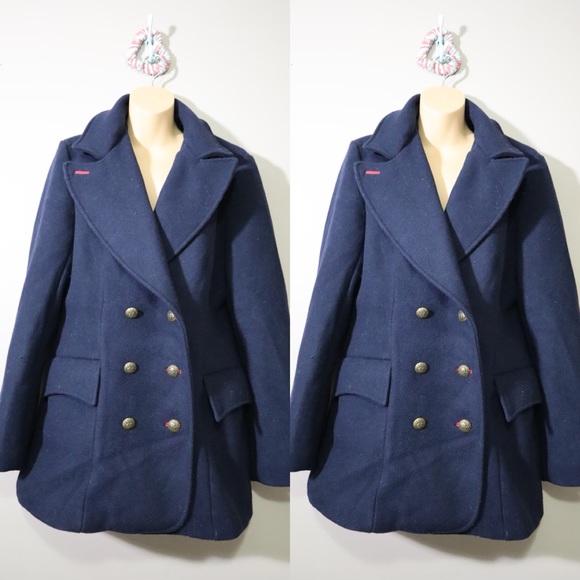 Free People Chicago Fitted Peacoat - Picture 2 of 5